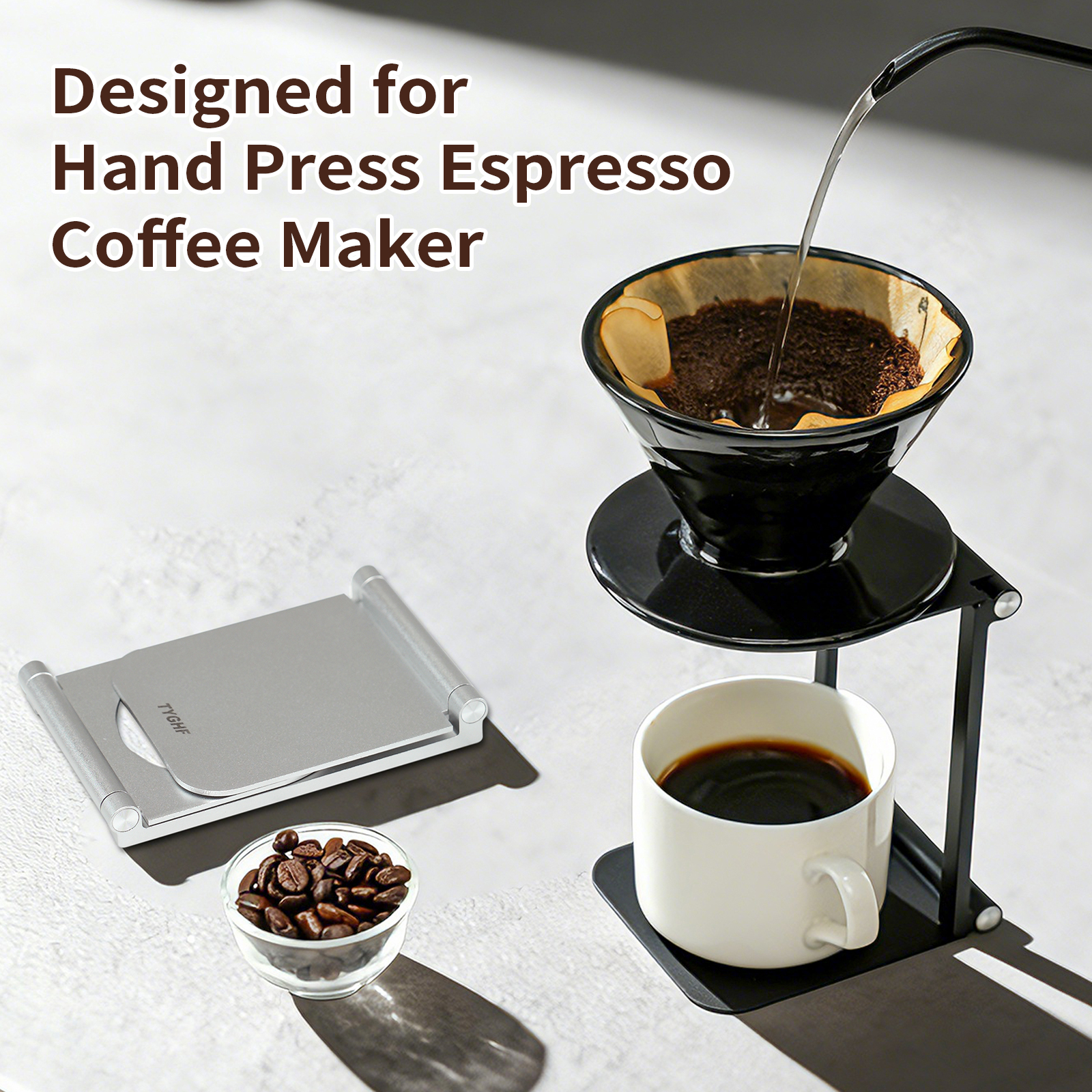 Quality Coffee Equipment - 2026 Foldable Aluminum Alloy Coffee Machine