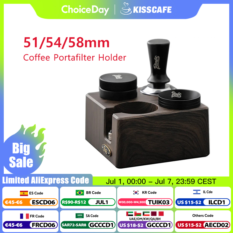 Portafilter 58Mm - Coffee Tamping Station Stand Portafilter Holder
