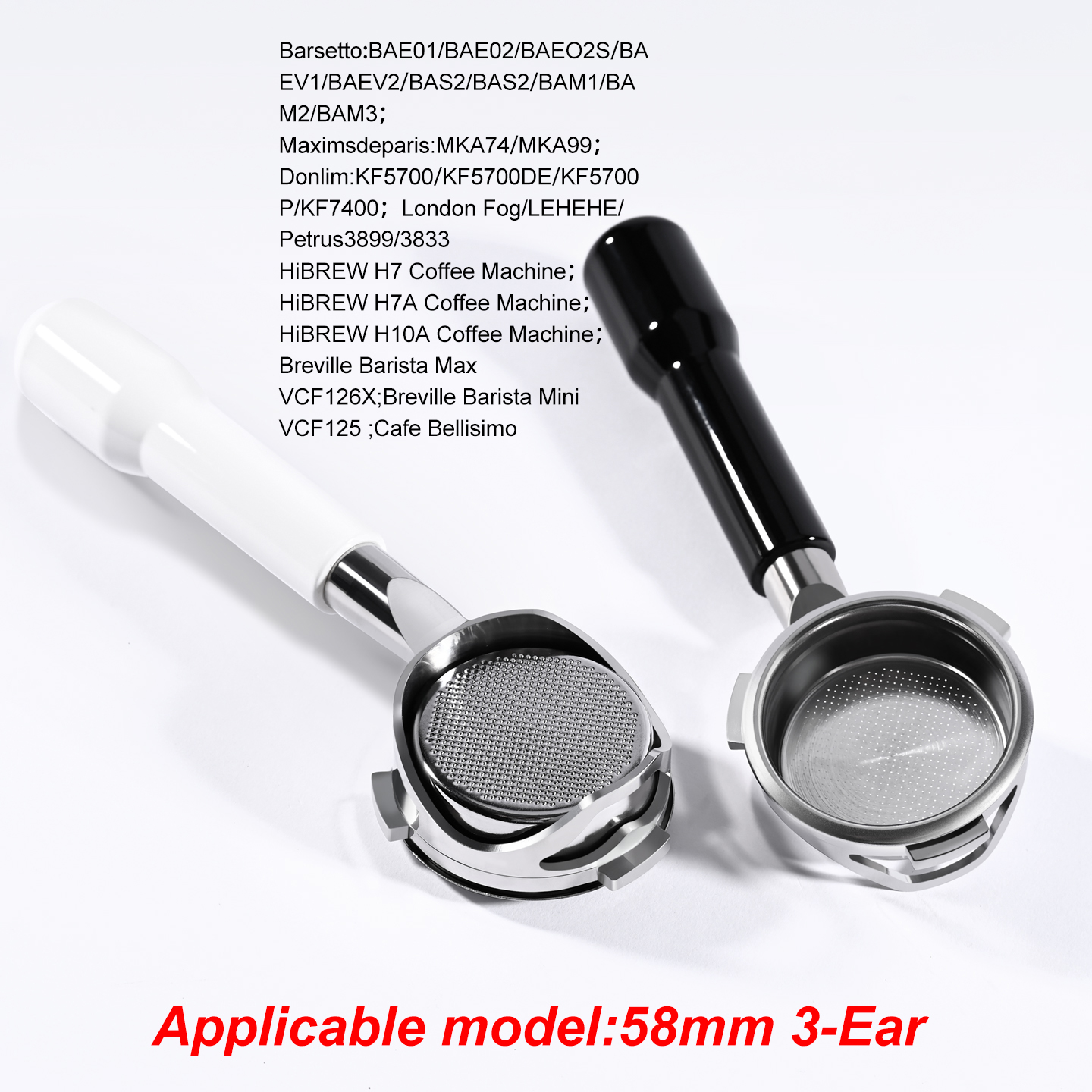 Portafilter 58Mm - 58mm 3Ear For Hibrew h7 h7a