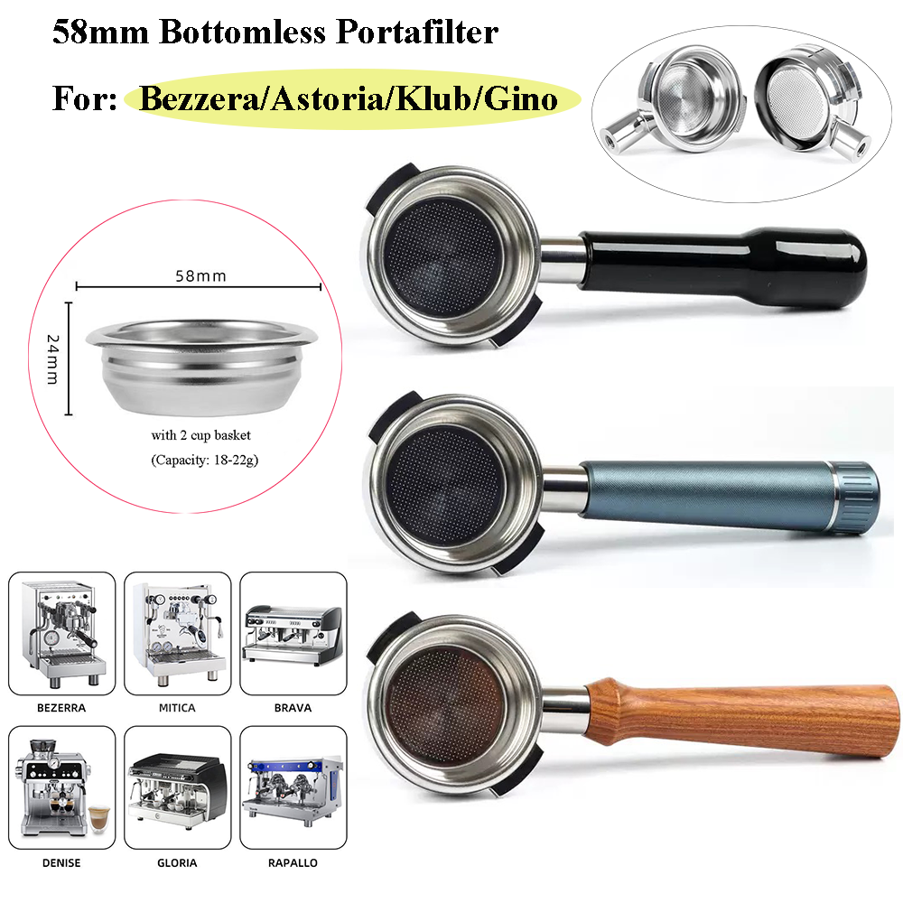 58mm Bottomless Portafilter fo - огляд і ціна Portafilter 58Mm