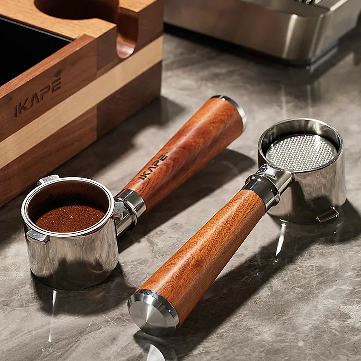 IKAPE Bottomless Portafilter f - огляд і ціна Portafilter 58Mm