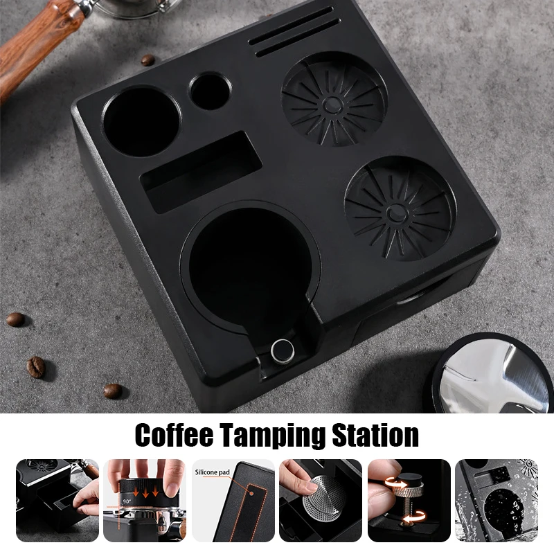 Coffee Tamping Station for 51/ - огляд і ціна Portafilter 58Mm