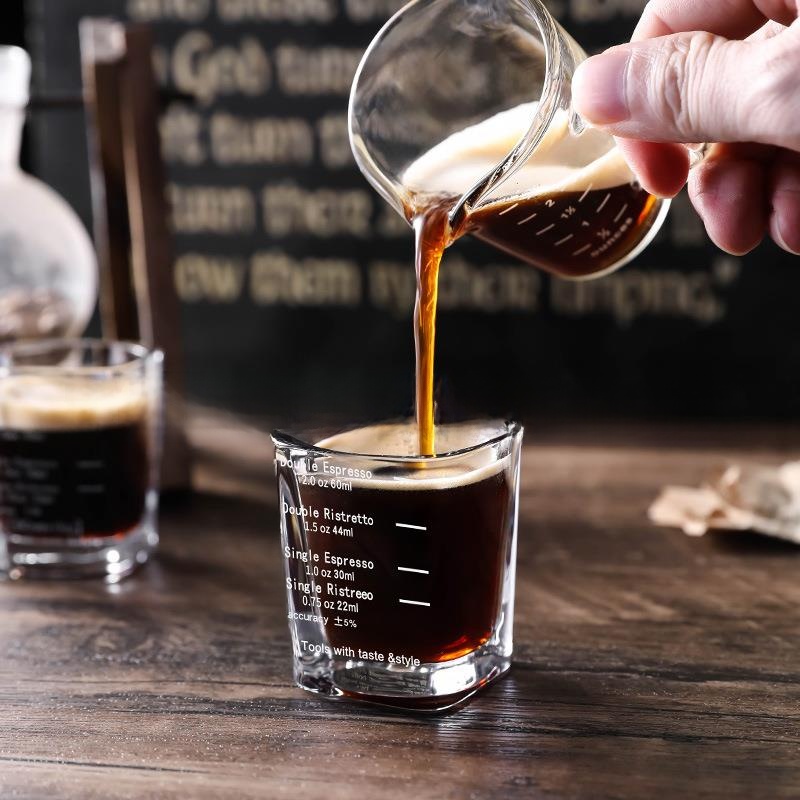 60ml 2oz Square Glass Vodka Sh - огляд і ціна Coffee Equipment Brands