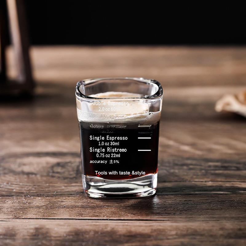 60ml 2oz Square Glass Vodka Sh - огляд і ціна Coffee Equipment Brands