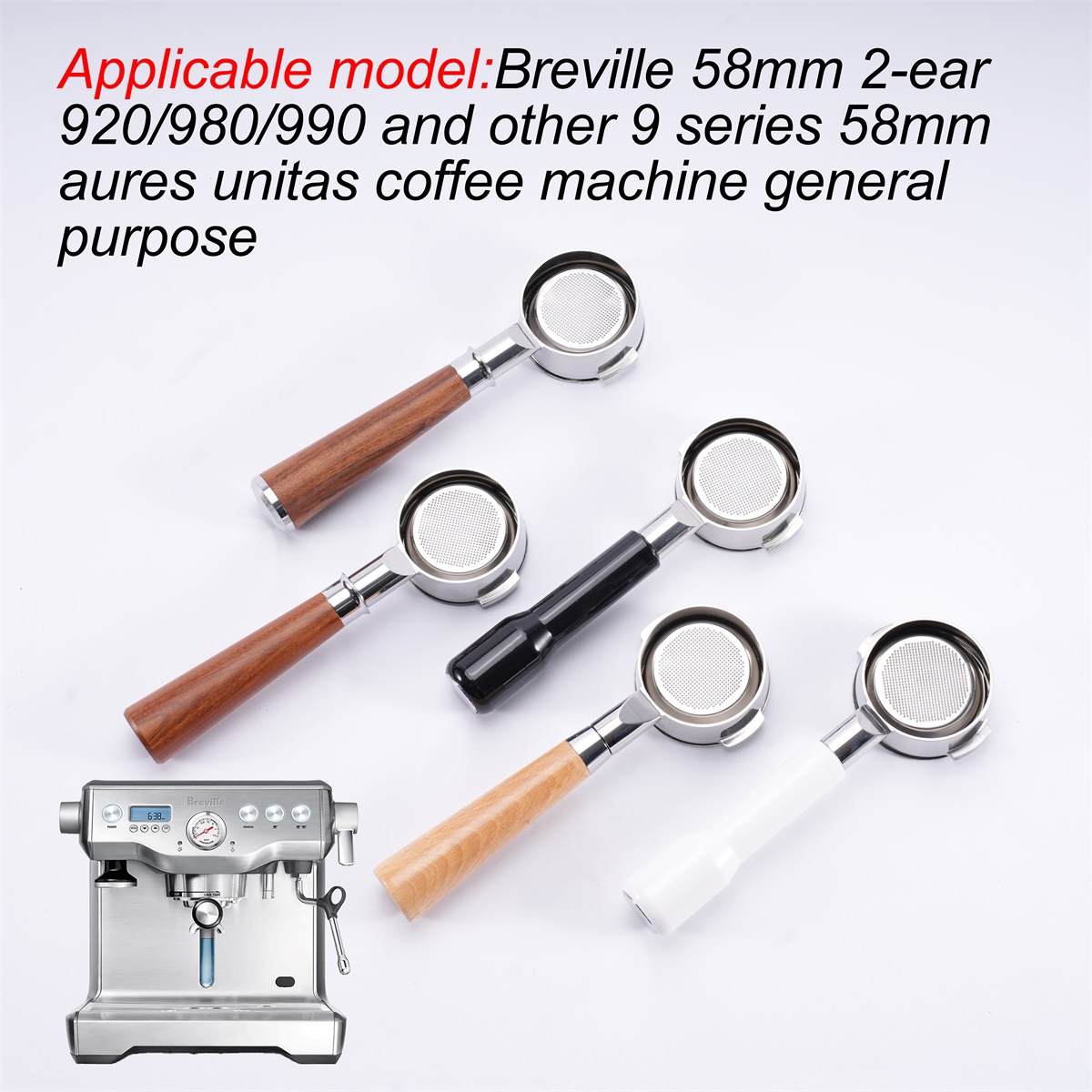 58mm Bottomless Portafilter Br - огляд і ціна Portafilter 58Mm